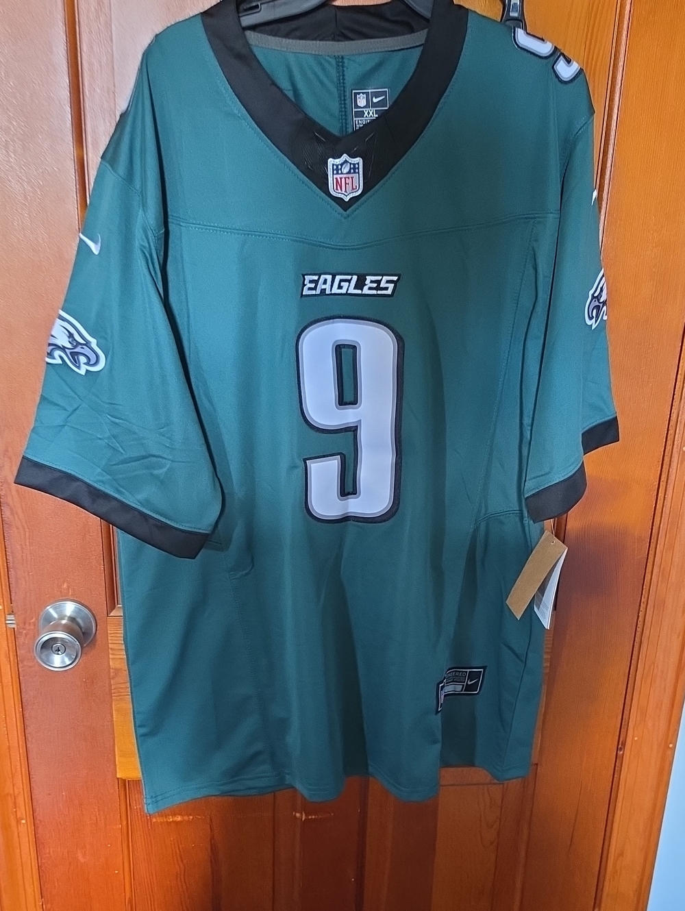 Philadelphia Eagles #9 Football Jersey - Green LEMON